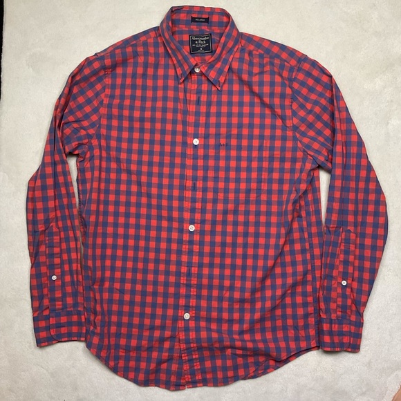 Abercrombie and Fitch Checkered dress shirt - Picture 1 of 2